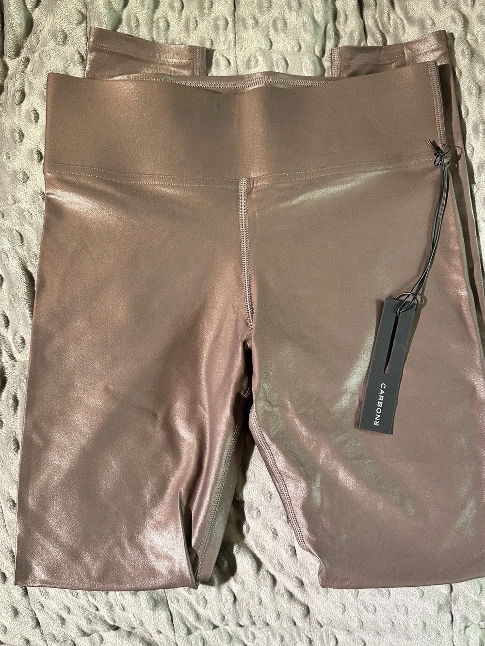 Carbon38 metallic takara leggings Small - Picture 3 of 7